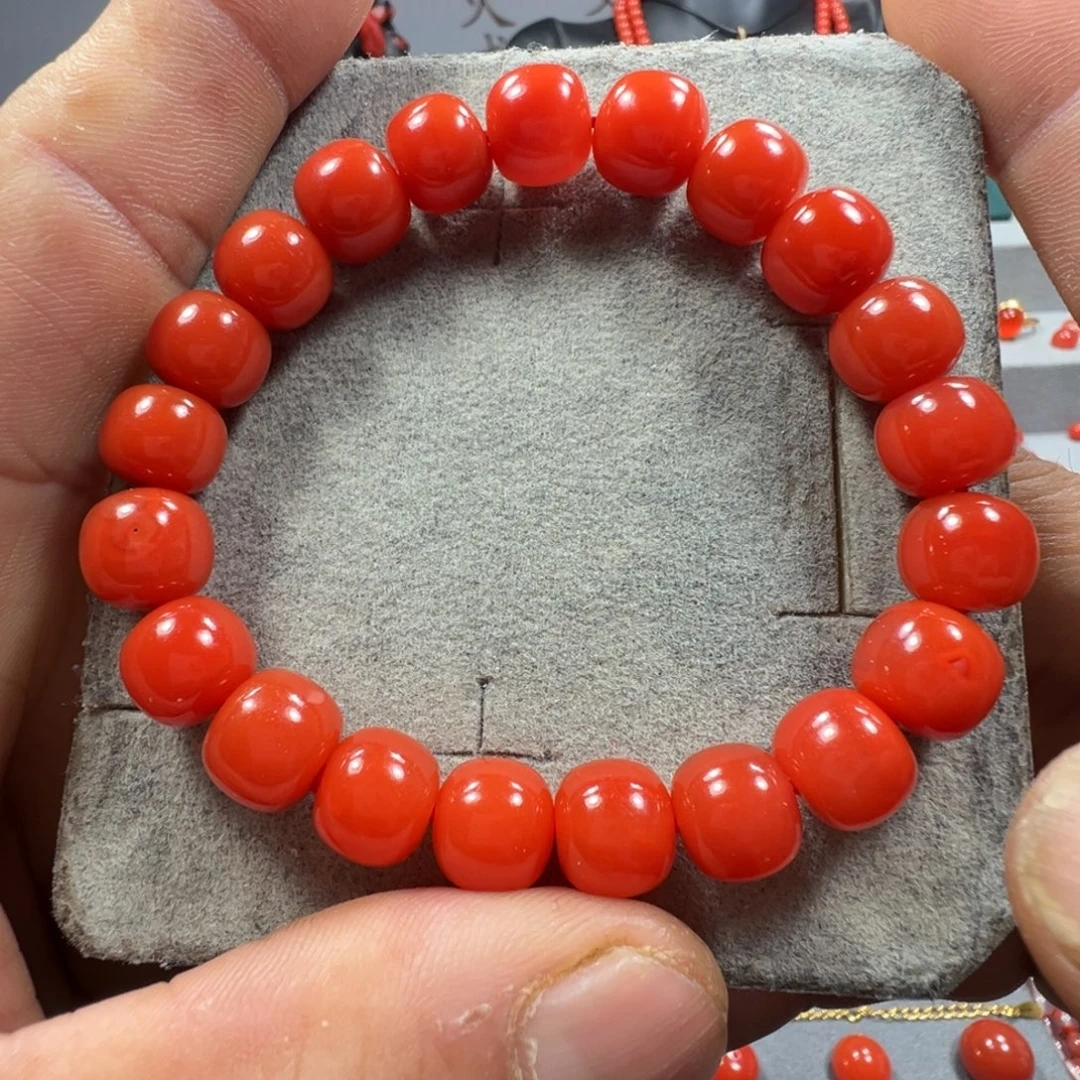 南红玛瑙未镶嵌单圈10