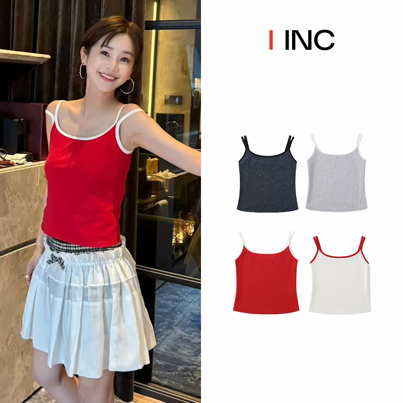 Marchen 双耳线条背心 Ocean Top