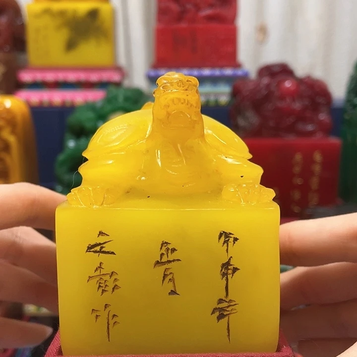 寿山石印石篆刻印章引首章闲章姓名章生日礼物