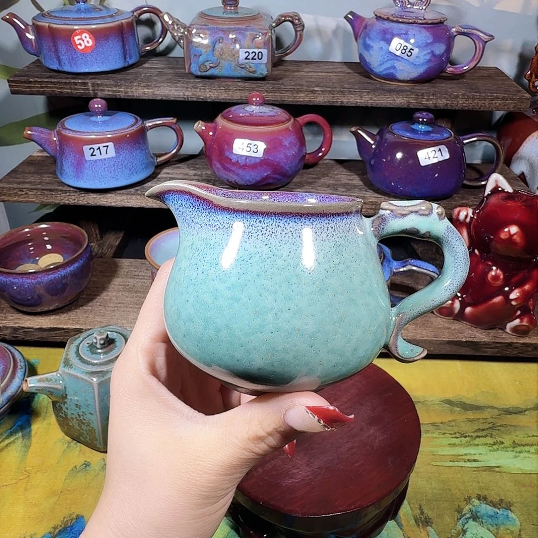 钧瓷……窑变……公道杯