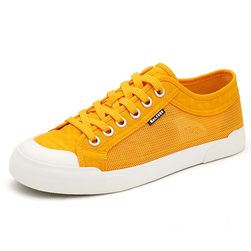 25637夏季新款网鞋透气百搭男鞋时尚休闲舒适系带板鞋轻便开车鞋