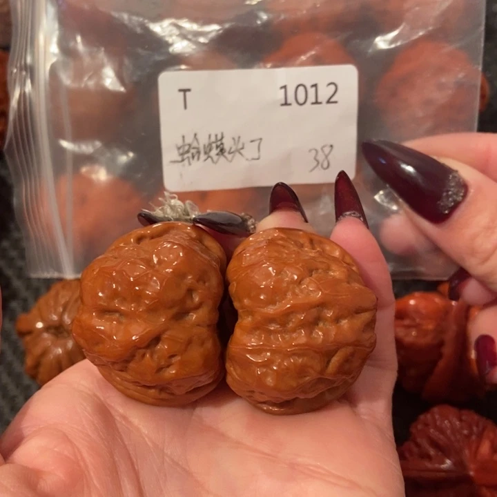 吊坠文玩核桃蛤蟆头38