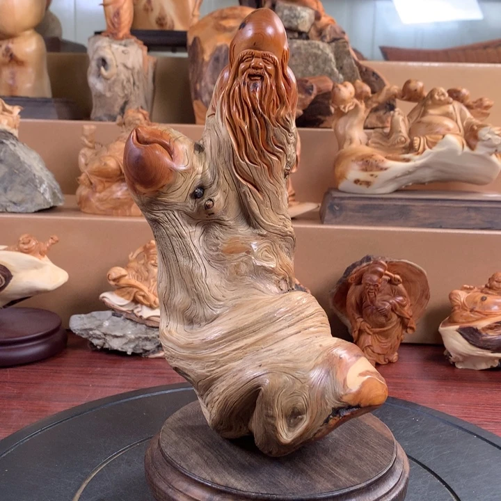 医***迹柏木（崖柏）根雕摆件