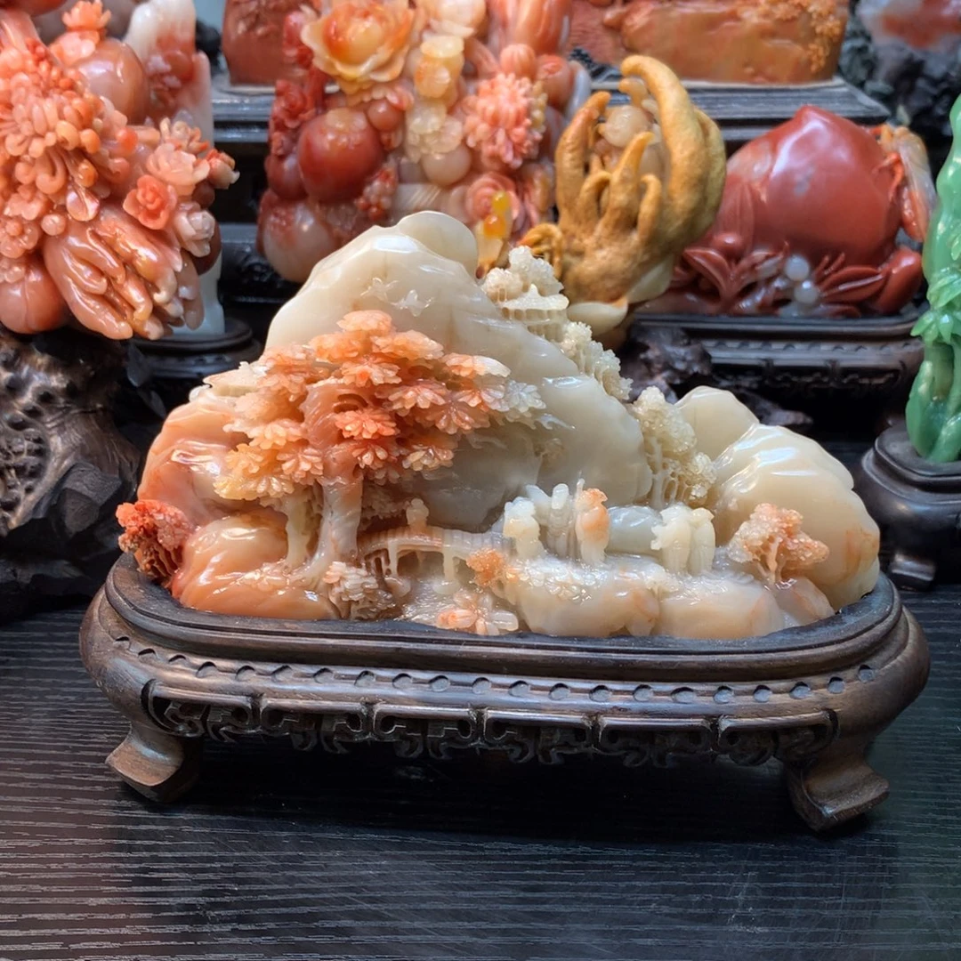 寿山石寿山石摆件