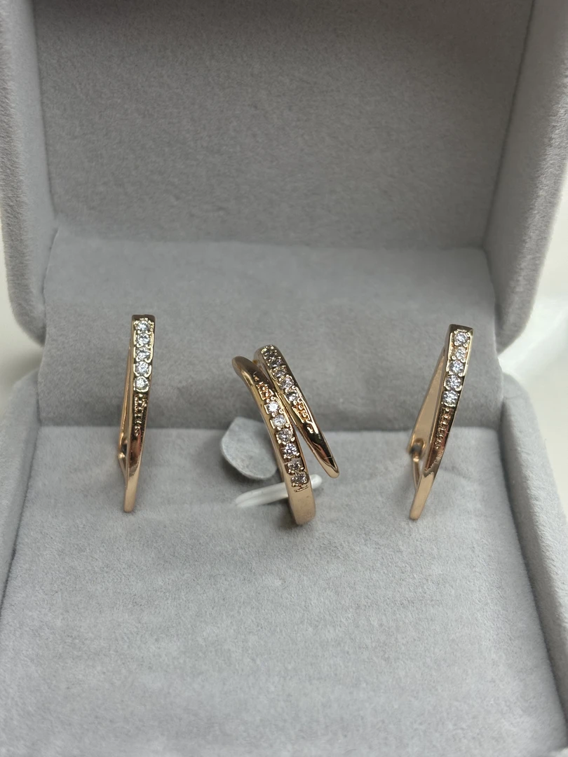 铜合金戒指 镀俄罗斯紫金首饰