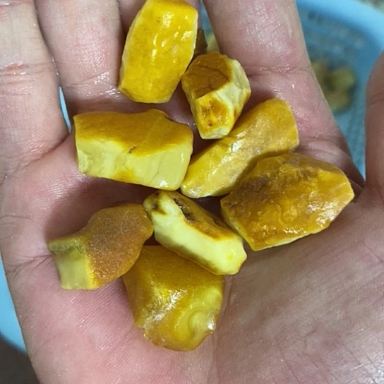 蜜蜡裸石未镶嵌吊坠