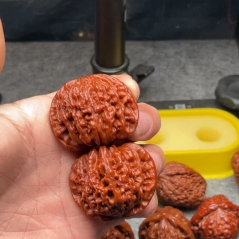 文玩核桃把件四座楼43