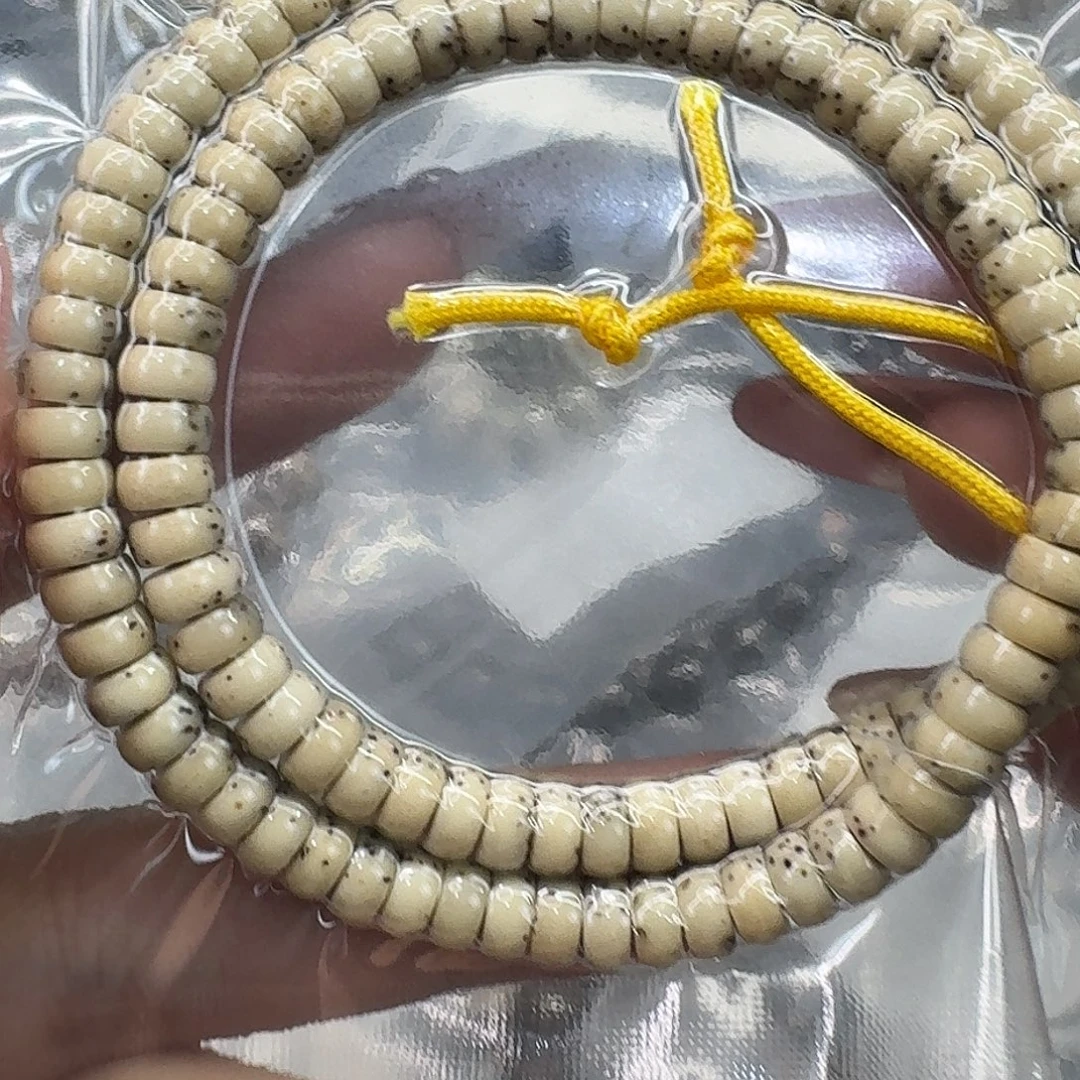 手串星月菩提65殿堂糯冰半臂大留白河豚药片108 63