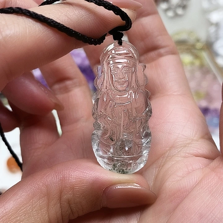 水晶车挂未镶嵌水晶13