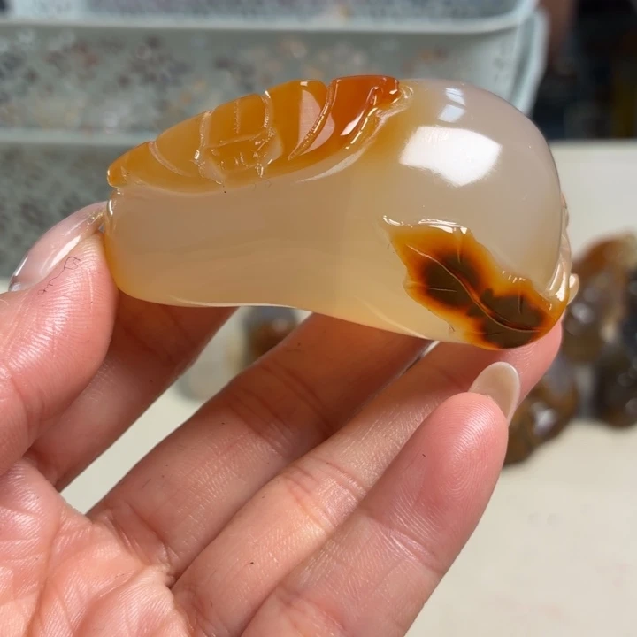 玛瑙/玉髓未镶嵌吊坠(不含链)