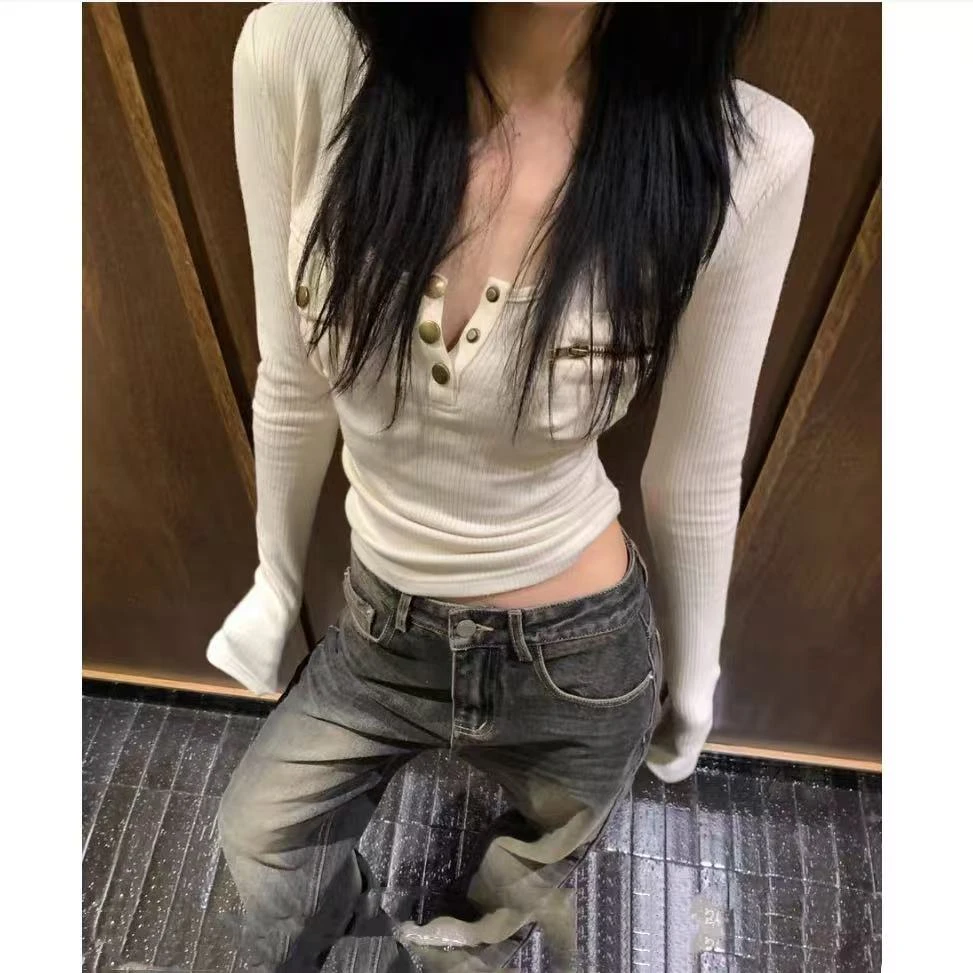 徐秋阳  甜心风暴  百搭是休闲设计感显瘦显白上衣