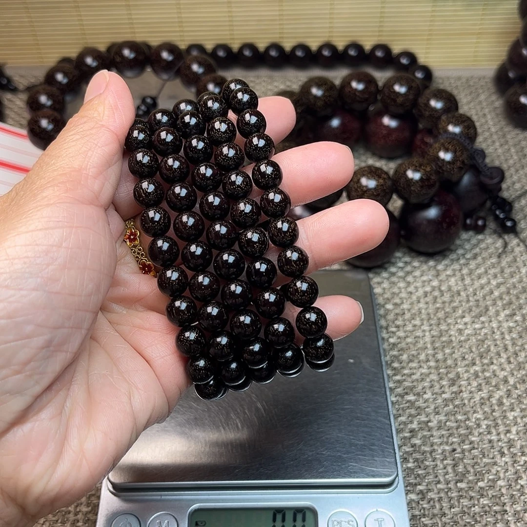 檀香紫檀（小叶紫檀）0.8 108颗 满星