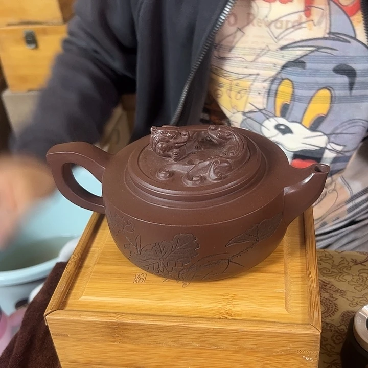 茶壶紫砂原矿紫砂壶