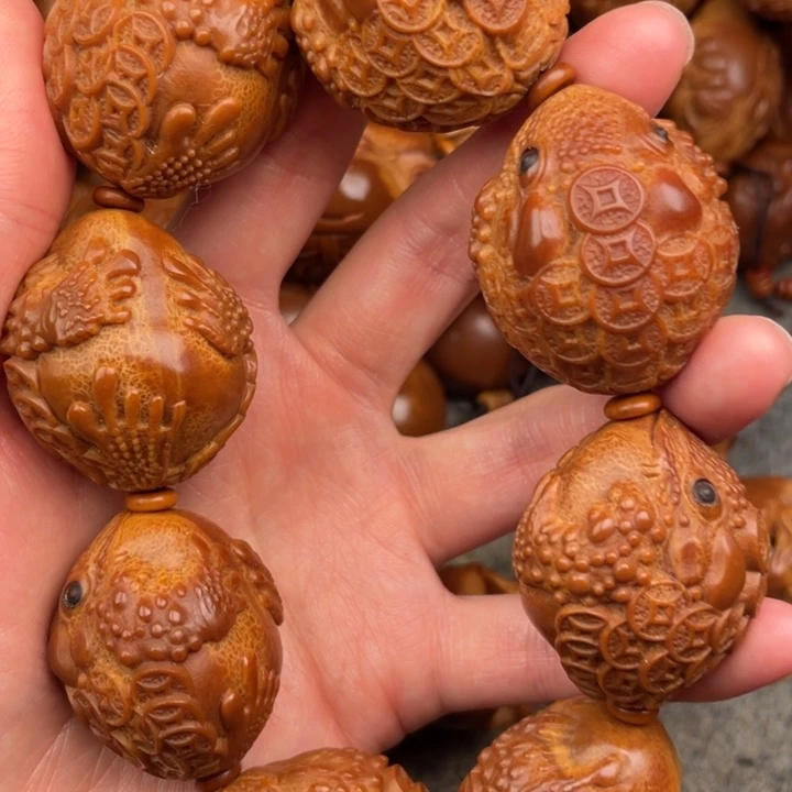 无***希橄榄核吊坠橄榄核