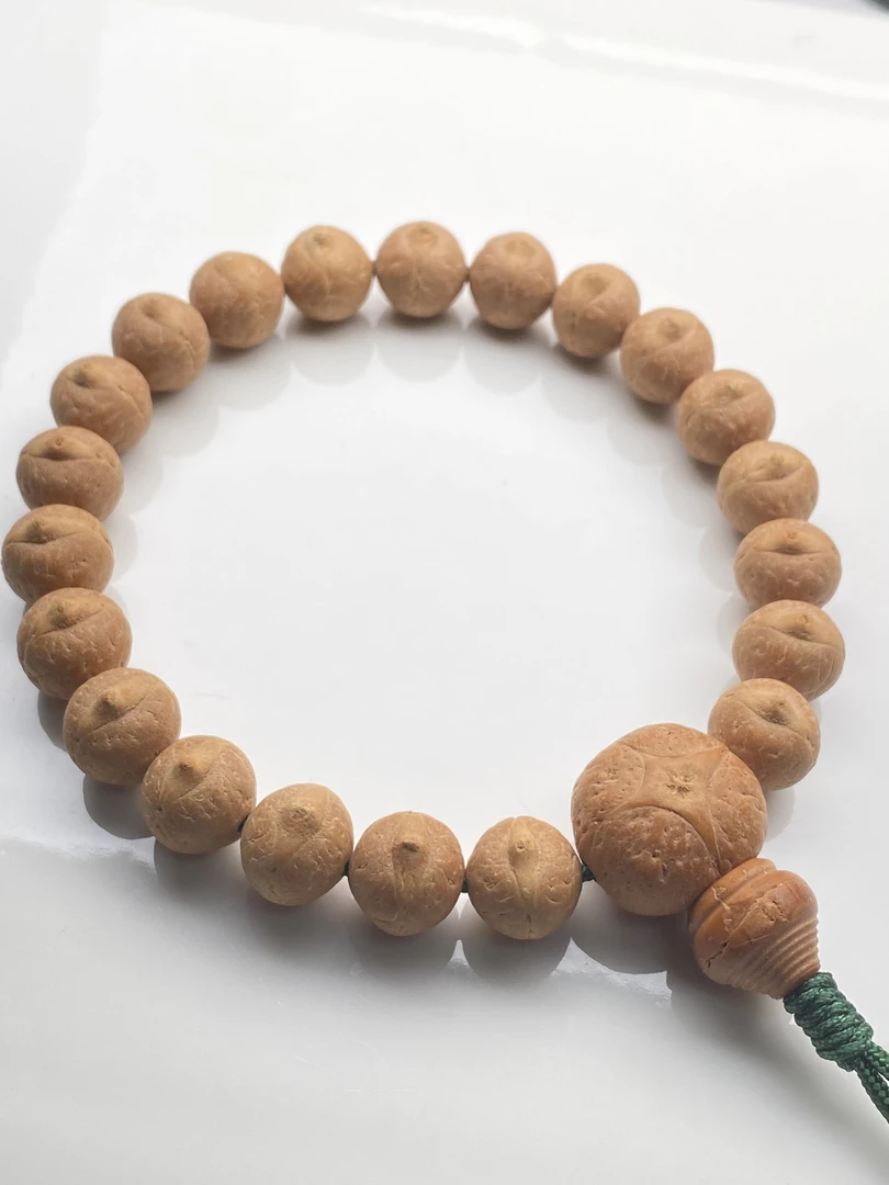 【H0077】实心凤眼菩提手串11.5-11.7mm纹理古后期包浆如玉光泽温润