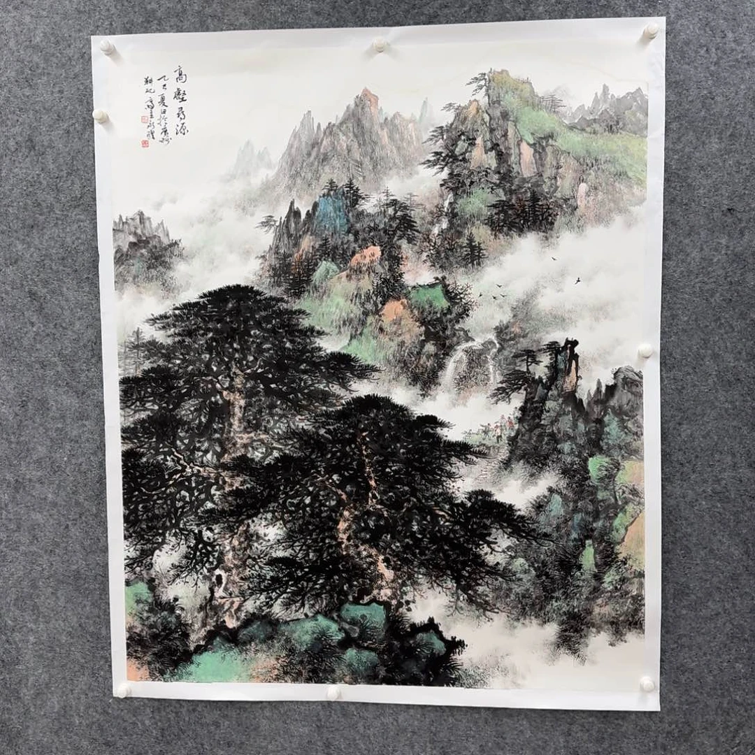 国画国画作品LYP老师