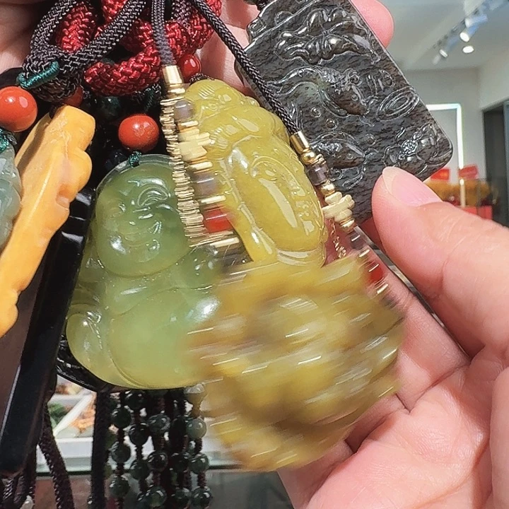 玛瑙/玉髓合金颈饰