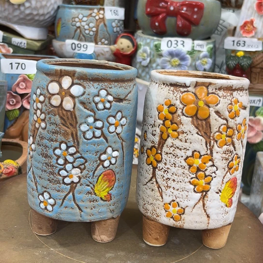 粗陶多肉花盆花盆