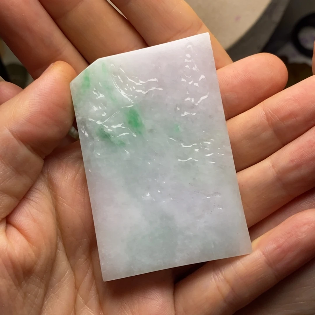 翡翠未镶嵌颈饰天然