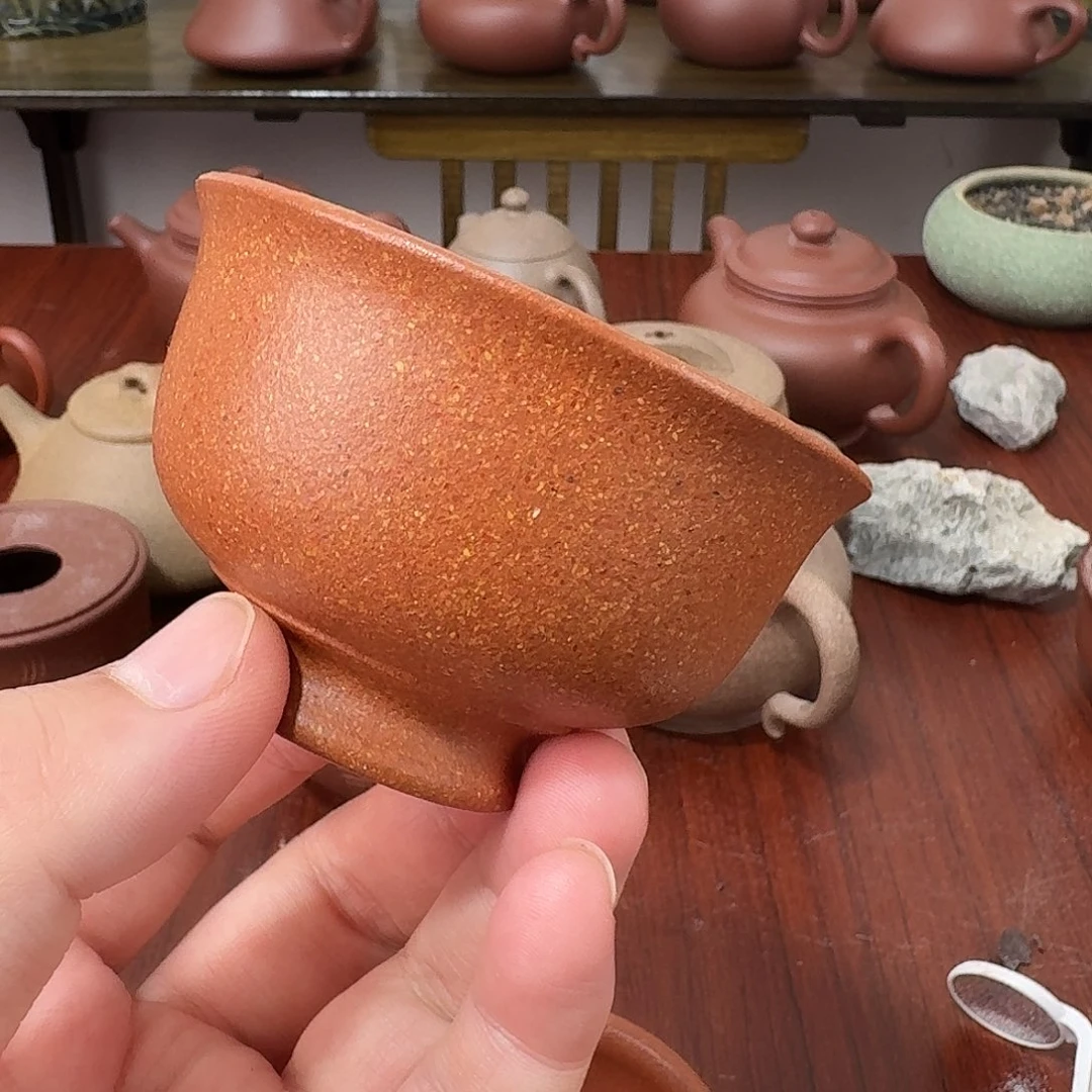 紫砂茶壶85cc降坡泥主人杯