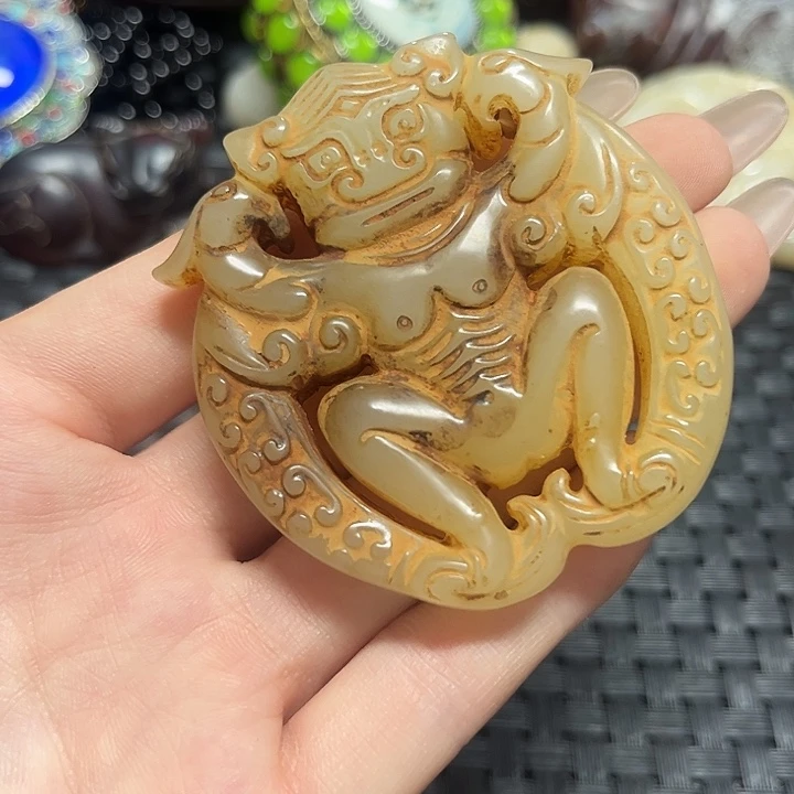 滴血莲花菩提把件