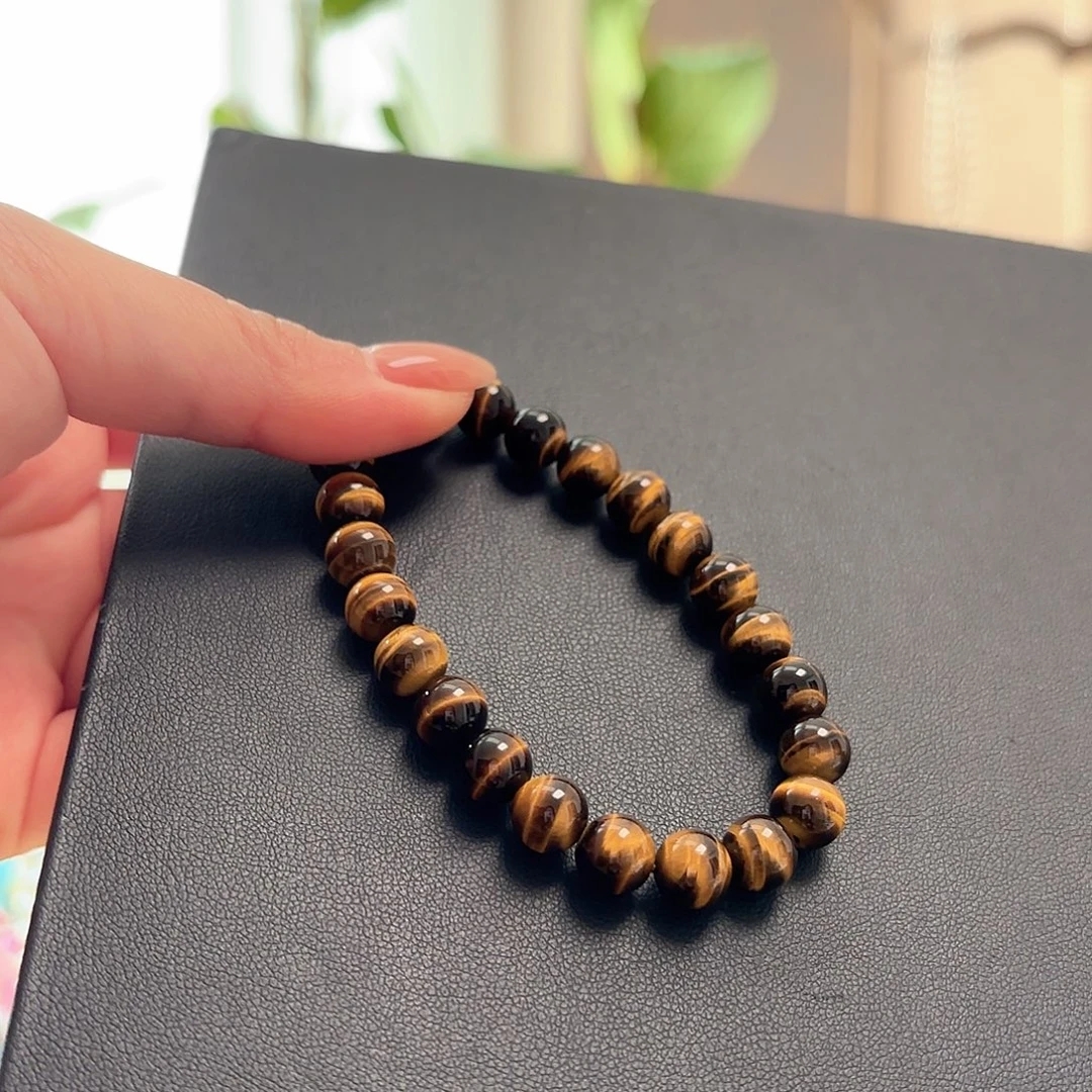 木变石（虎睛石）未镶嵌手链素圈
