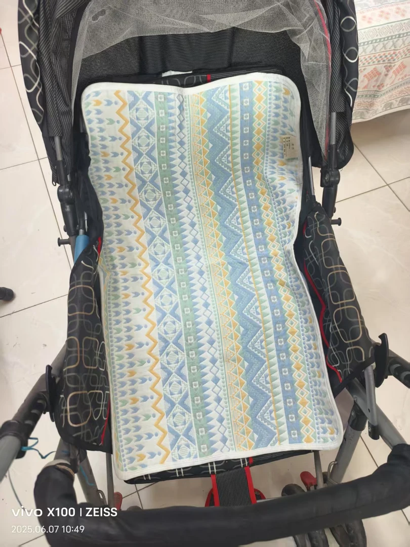 【50*80】六层纱布婴儿车凉席吸湿透气母婴级A类夏天专用