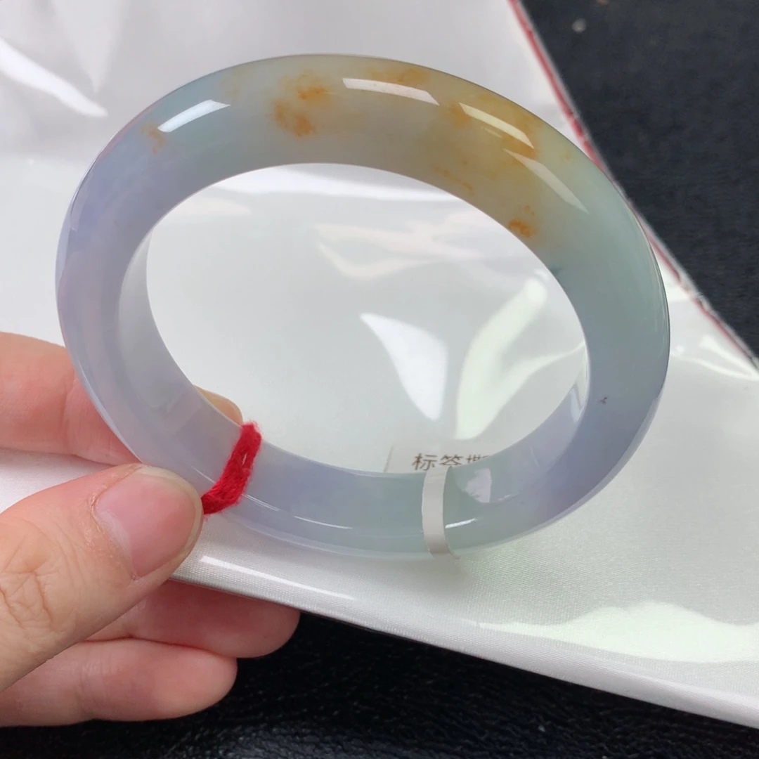 未镶嵌手镯翡翠缅甸天然翡翠手镯58