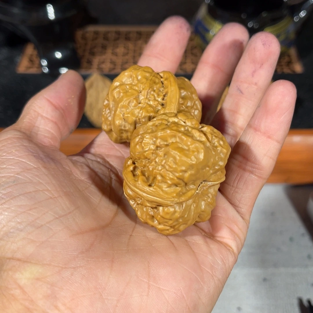 吊坠文玩核桃蛤蟆头 肌肉疙瘩蛙青蛙