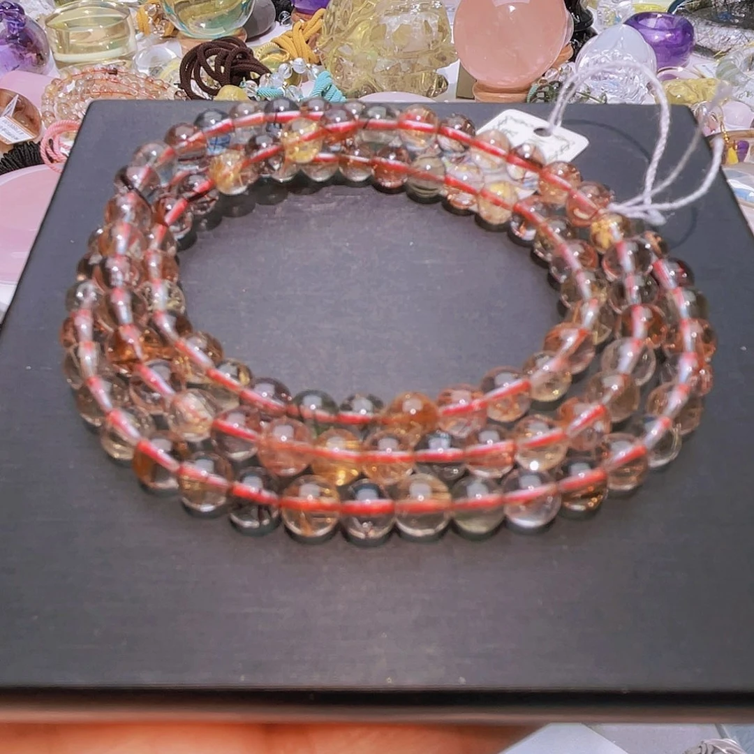 手串水晶未镶嵌天然发晶多圈福利款