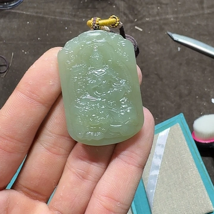 未镶嵌和田玉（糖玉）车挂