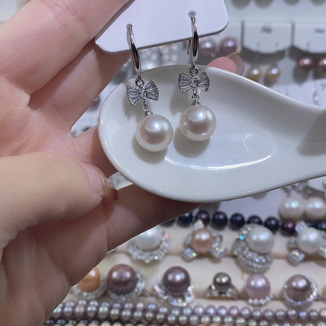 淡水珍珠耳饰未镶嵌w11.2