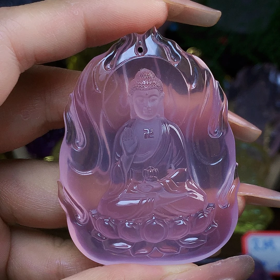 N***卷水晶未镶嵌颈饰天然