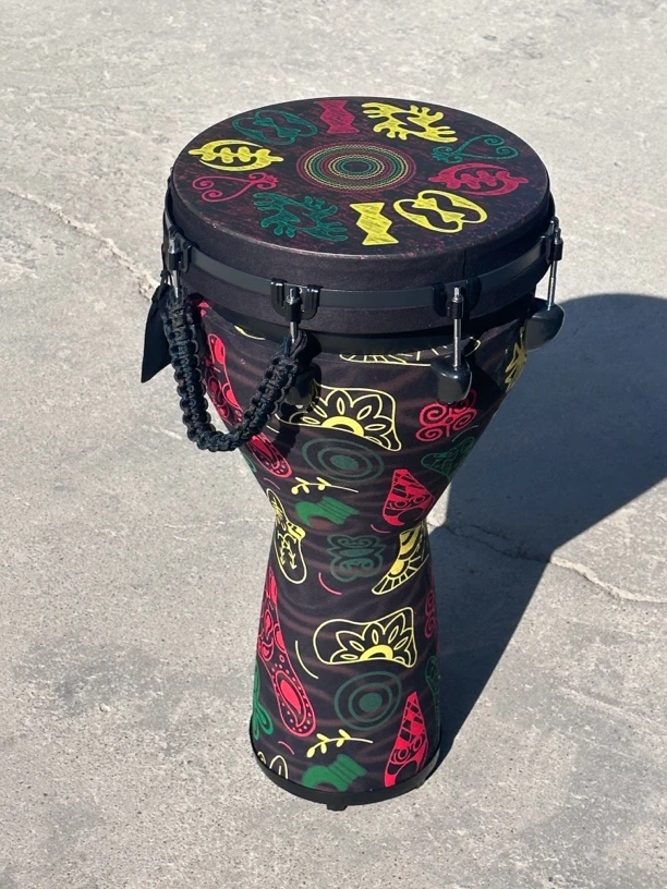 高端非洲鼓螺母调音12寸  成人专业非洲鼓  高端手鼓