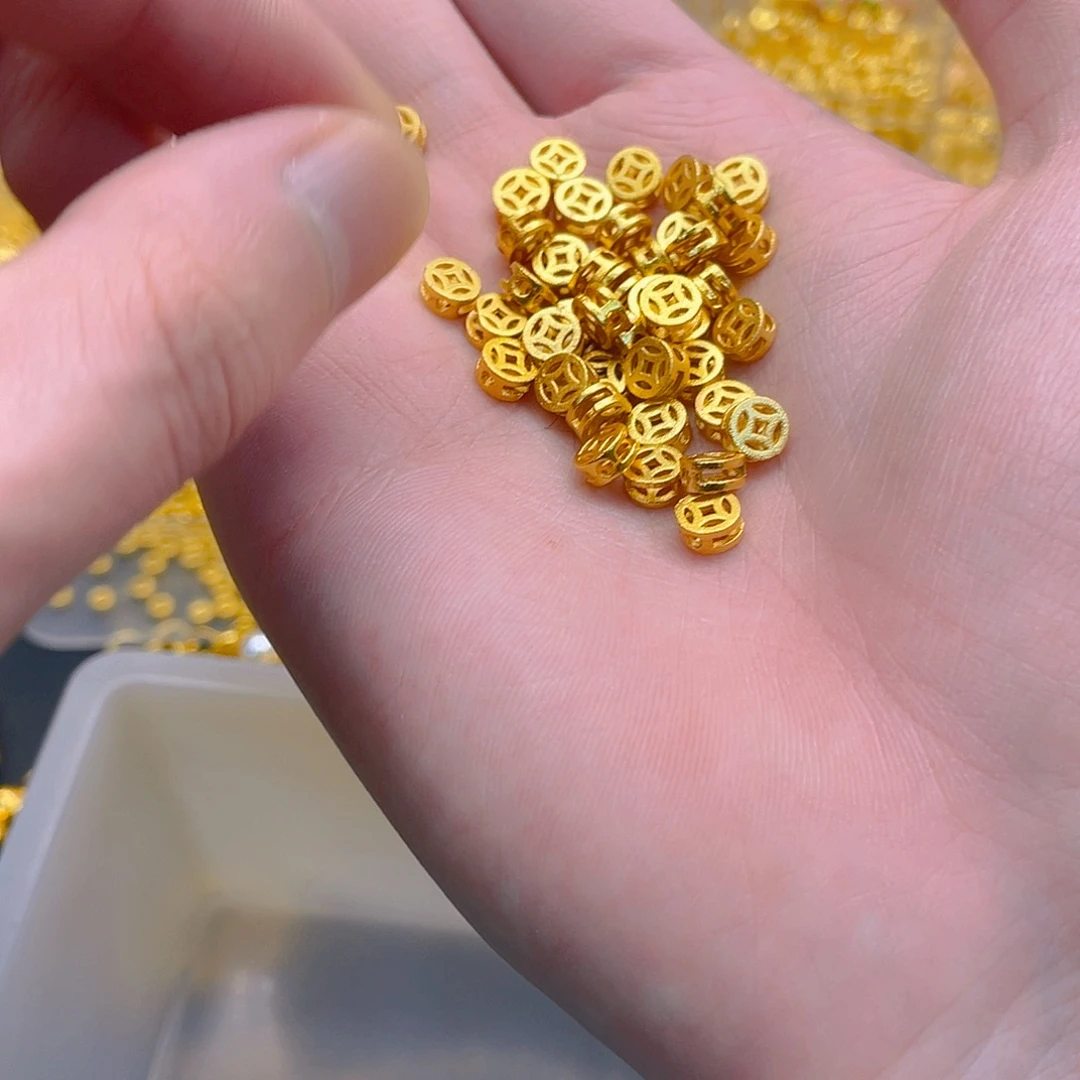 锆石铜合金钱多多6mm5颗