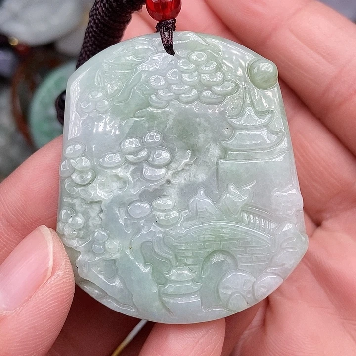 颈饰未镶嵌翡翠翡翠