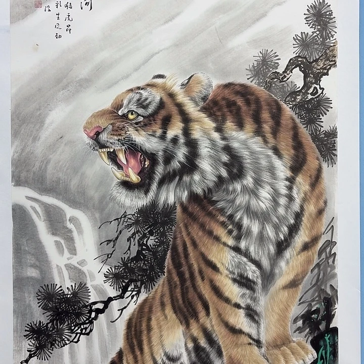 国画手绘国画作品