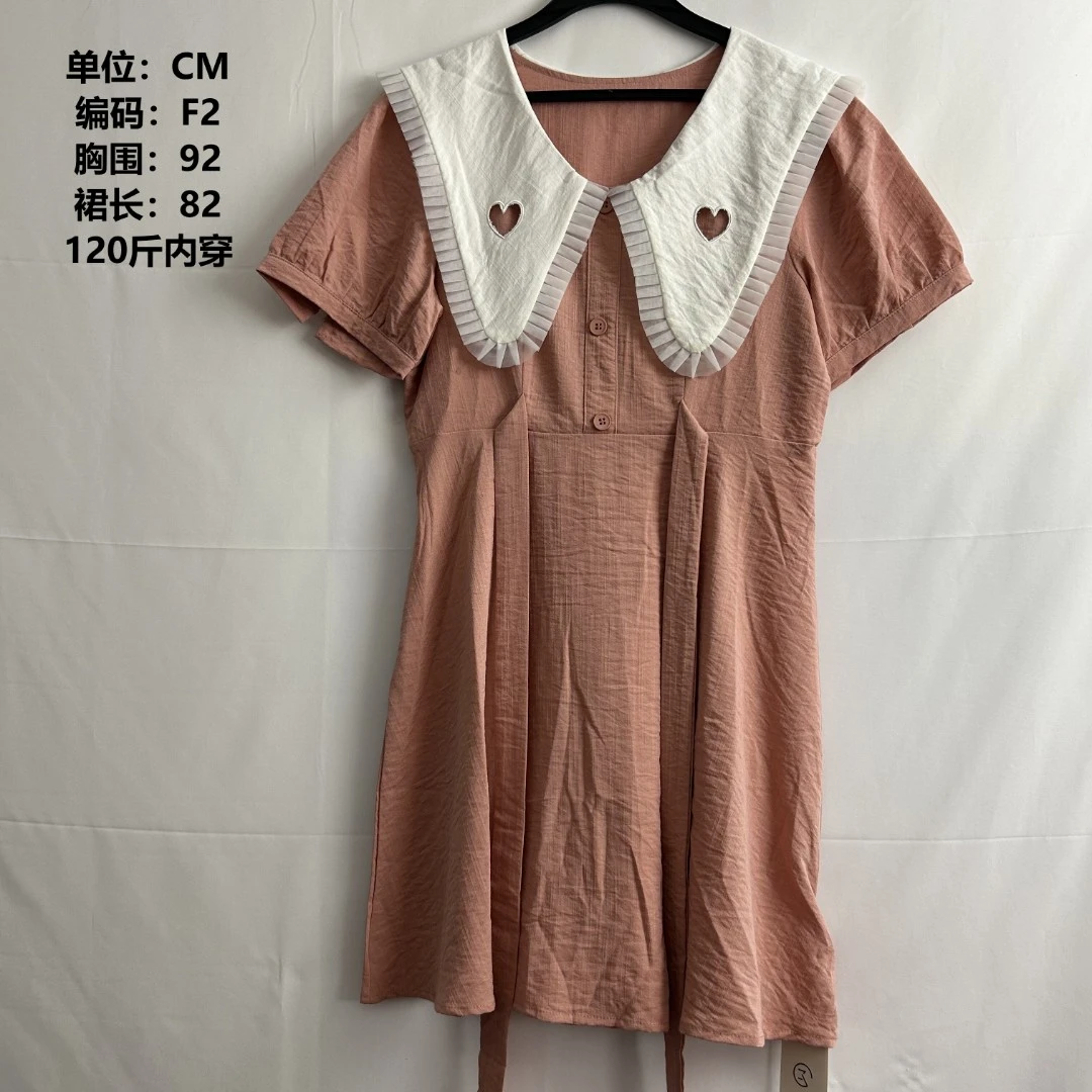 F 夏季新款辣妹显瘦连衣裙 撤柜样衣 偶尔微瑕