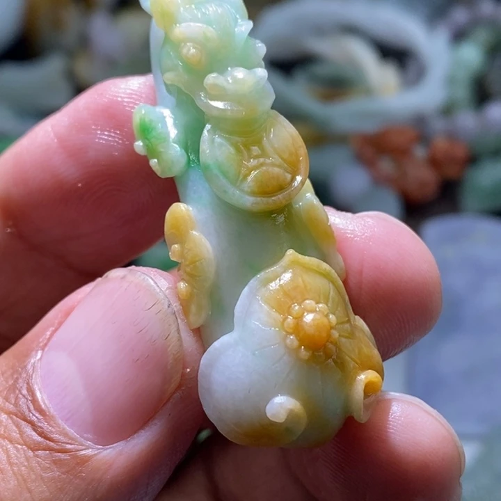 定制翡翠未镶嵌毛货