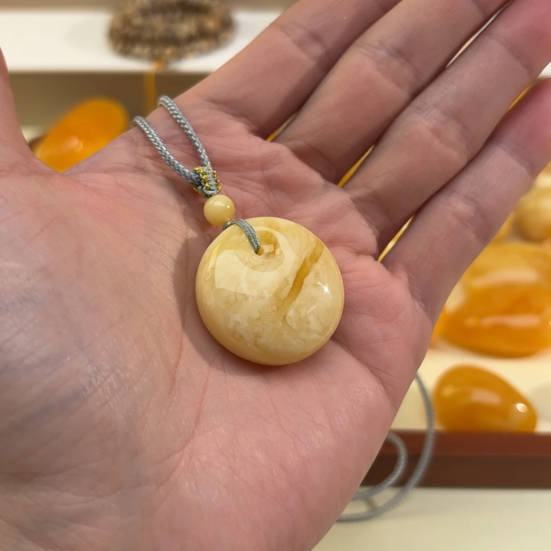 琥珀未镶嵌裸石琥珀蜜蜡
