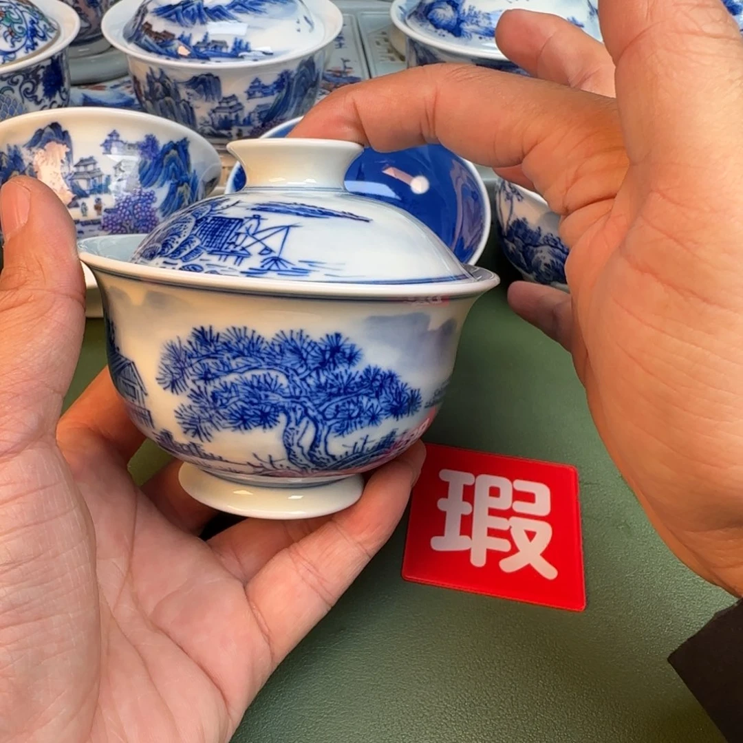 陶纯手工纯手绘茶具393