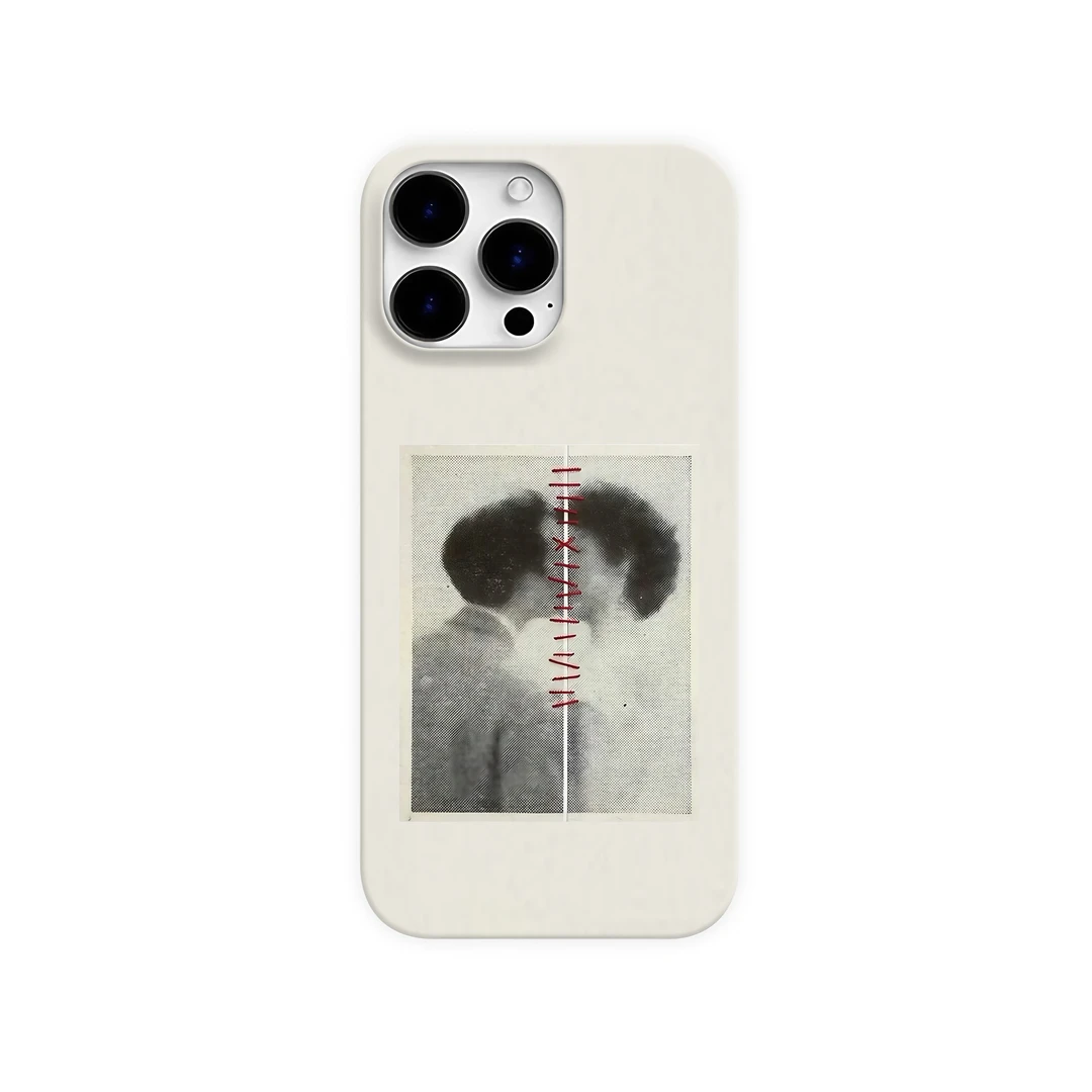 飞虎胜破镜重圆复古适用iPhone16/15pro果冻白苹果14/13/12手机壳