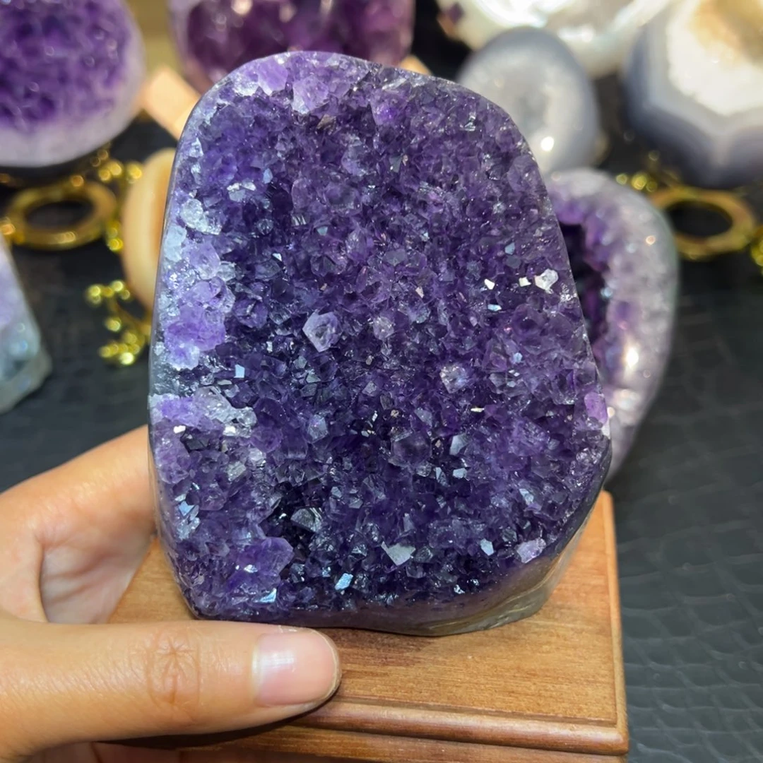 未镶嵌珠宝半成品紫晶25