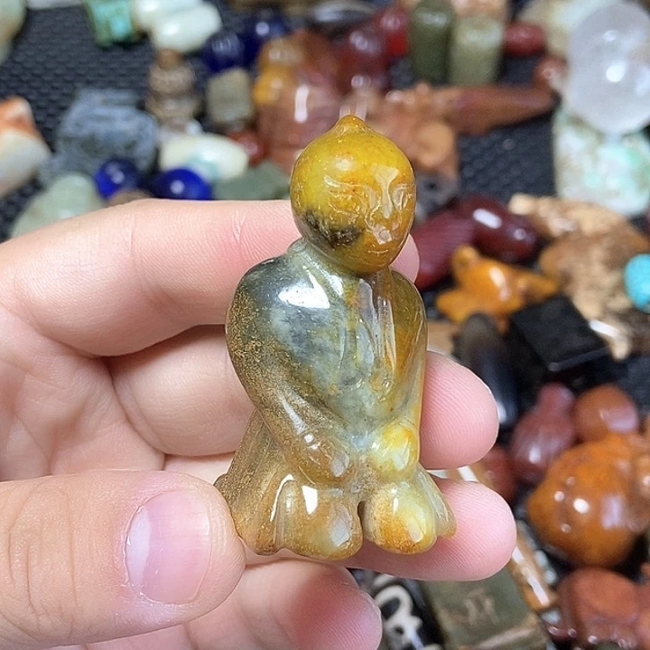 和田玉未镶嵌颈饰56