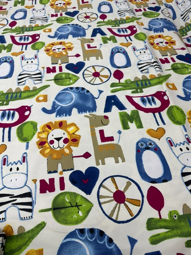 纯棉老粗布加密加厚（卡通）2.5米✖️2.4米双人床单，吸汗透气舒适