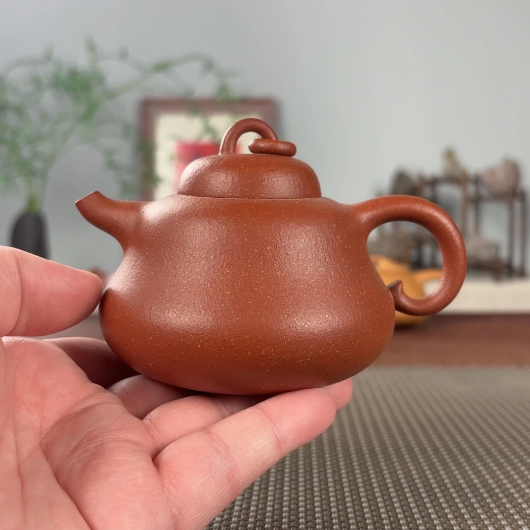 紫砂茶壶黄龙山原矿紫砂壶230