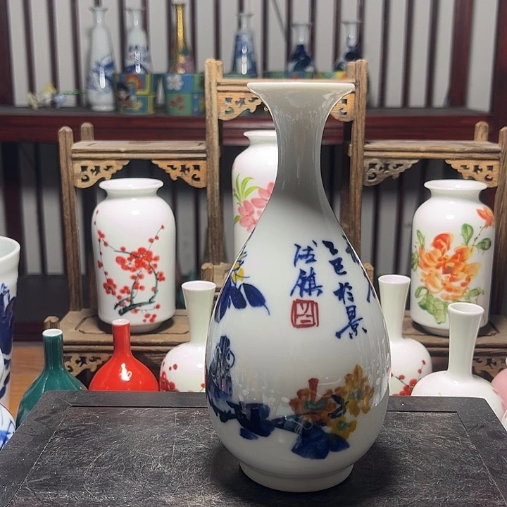陶摆件景德镇陶瓷高16.5cm