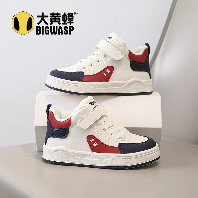 大黄蜂童鞋秋季儿童板鞋男女童校园运动鞋百搭宝宝小白鞋2025新款