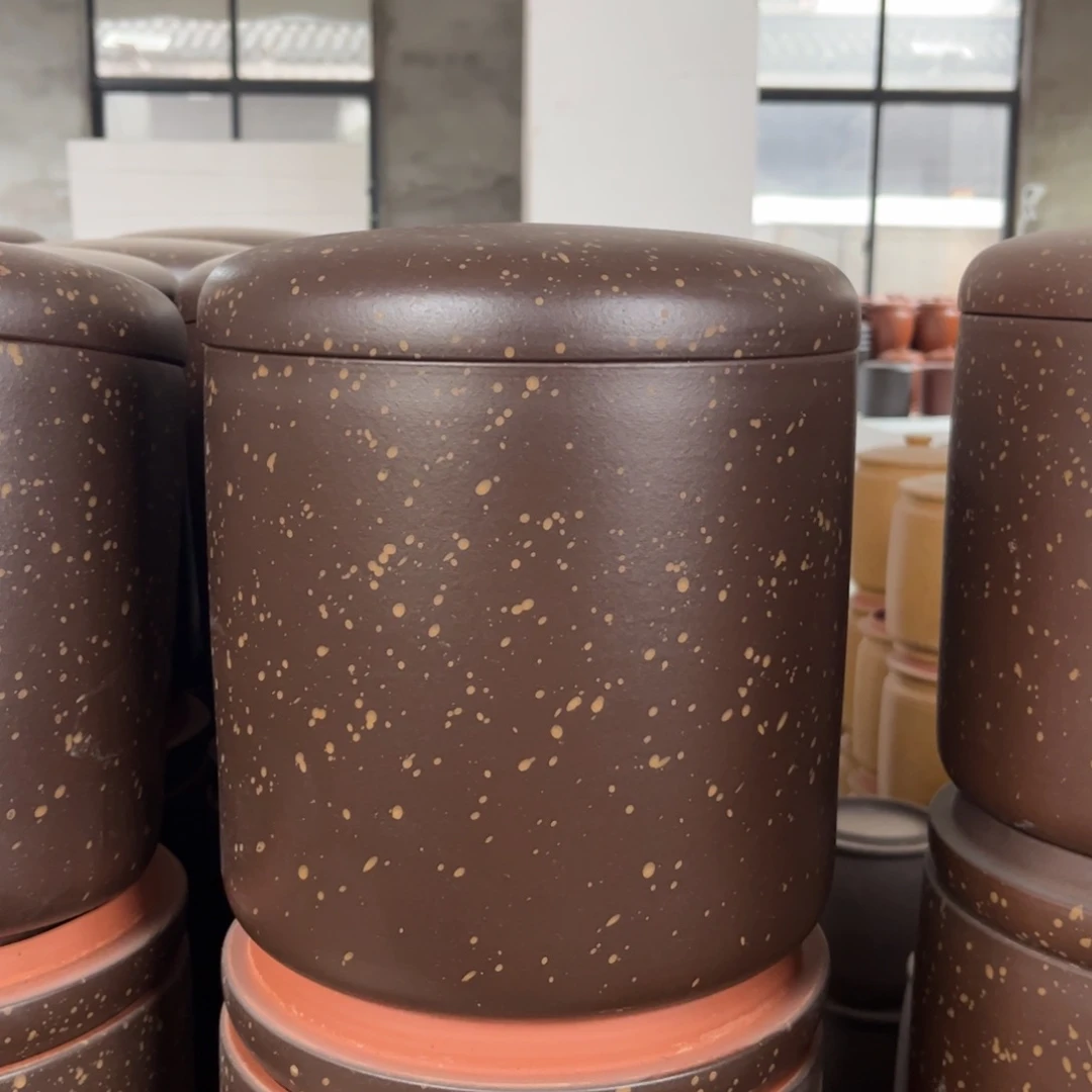 紫砂茶叶罐8 饼茶叶罐