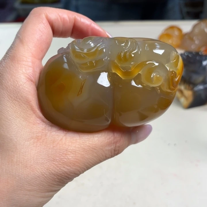 玛瑙/玉髓未镶嵌吊坠(不含链)